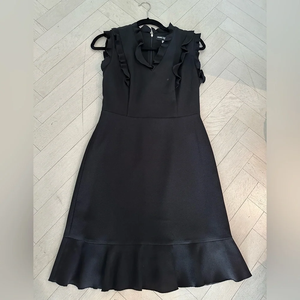 Black Karl Lagerfeld Paris Dress - Picture 3 of 5